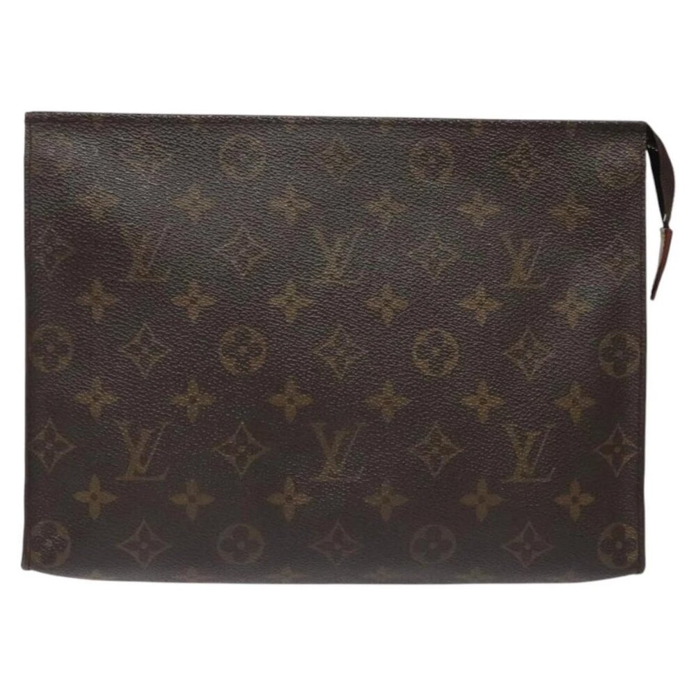 LOUIS VUITTON Monogram Poche Toilette 26 Pouch M47542 LV Auth 116600 - Picture 2 of 16